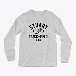 Stuart Elementary School Track and Field Light Soft Long Sleeve T-Shirt