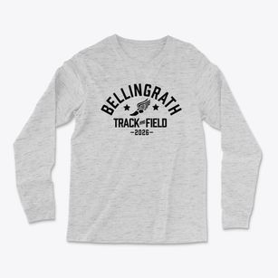 Bellingrath Junior High School Track and Field Light Soft Long Sleeve T-Shirt