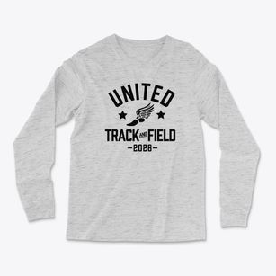 United Christian Academy Track and Field Light Soft Long Sleeve T-Shirt