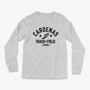 Cardenas Center Track and Field Light Soft Long Sleeve T-Shirt