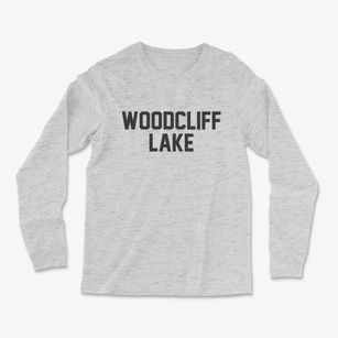 Woodcliff Lake New Jersey Classic Block Light Soft Long Sleeve T-Shirt