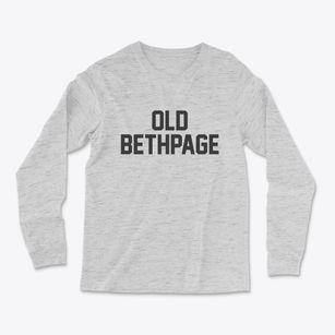 Old Bethpage New York Classic Block Light Soft Long Sleeve T-Shirt