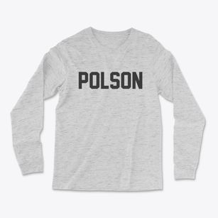 Polson Montana Classic Block Light Soft Long Sleeve T-Shirt