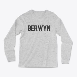 Berwyn Pennsylvania Classic Block Light Soft Long Sleeve T-Shirt