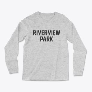 Riverview Park Pennsylvania Classic Block Light Soft Long Sleeve T-Shirt