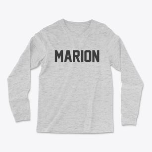 Marion Ohio Classic Block Light Soft Long Sleeve T-Shirt