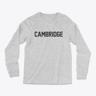Cambridge New York Classic Block Light Soft Long Sleeve T-Shirt
