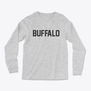 Buffalo Oklahoma Classic Block Light Soft Long Sleeve T-Shirt