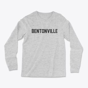 Bentonville Ohio Classic Block Light Soft Long Sleeve T-Shirt