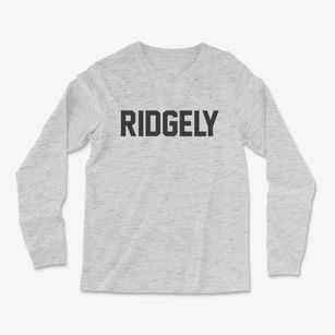 Ridgely Missouri Classic Block Light Soft Long Sleeve T-Shirt
