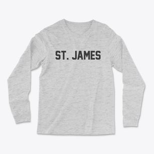 St. James New York Classic Block Light Soft Long Sleeve T-Shirt