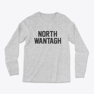 North Wantagh New York Classic Block Light Soft Long Sleeve T-Shirt
