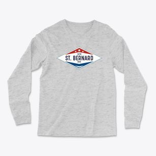 St. Bernard Ohio Diamond Star Light Soft Long Sleeve T-Shirt