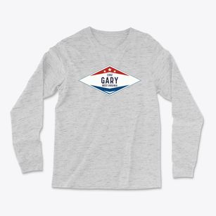Gary West Virginia Diamond Star Light Soft Long Sleeve T-Shirt