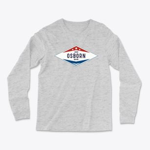 Osborn Maine Diamond Star Light Soft Long Sleeve T-Shirt