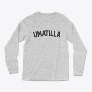 Umatilla Oregon Classic Curve Light Soft Long Sleeve T-Shirt