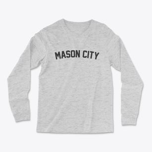 Mason City Illinois Classic Curve Light Soft Long Sleeve T-Shirt