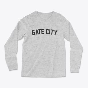 Gate City Virginia Classic Curve Light Soft Long Sleeve T-Shirt