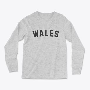 Wales Massachusetts Classic Curve Light Soft Long Sleeve T-Shirt