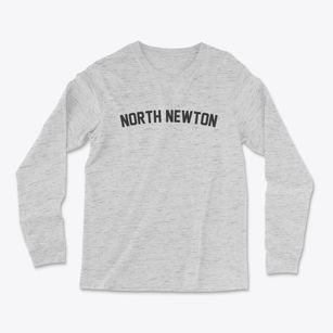 North Newton Kansas Classic Curve Light Soft Long Sleeve T-Shirt
