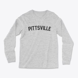 Pittsville Wisconsin Classic Curve Light Soft Long Sleeve T-Shirt