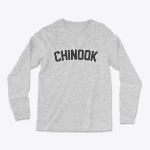 Chinook Washington Classic Curve Light Soft Long Sleeve T-Shirt