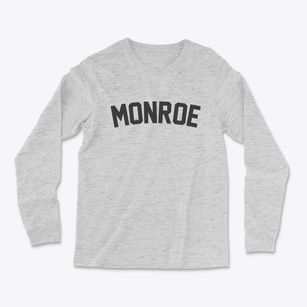 Monroe Ohio Classic Curve Light Soft Long Sleeve T-Shirt