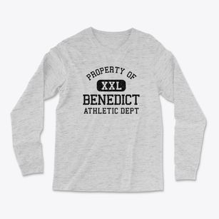 Benedict Kansas Athletic Dept Light Soft Long Sleeve T-Shirt