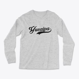 Yucaipa California Vintage Team Light Soft Long Sleeve T-Shirt