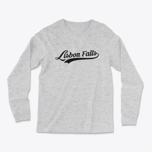 Lisbon Falls Maine Vintage Team Light Soft Long Sleeve T-Shirt