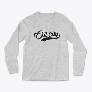 Oil City Louisiana Vintage Team Light Soft Long Sleeve T-Shirt