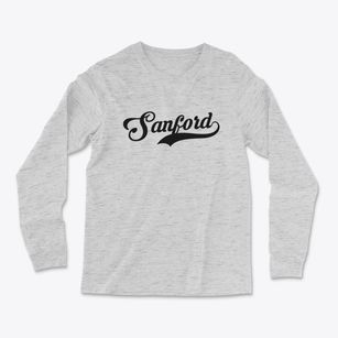 Sanford Michigan Vintage Team Light Soft Long Sleeve T-Shirt