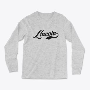 Lincoln Rhode Island Vintage Team Light Soft Long Sleeve T-Shirt