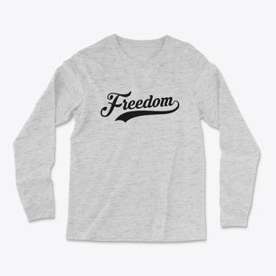 Freedom Wyoming Vintage Team Light Soft Long Sleeve T-Shirt