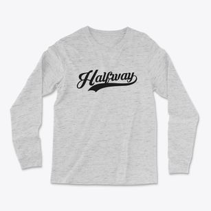 Halfway Oregon Vintage Team Light Soft Long Sleeve T-Shirt