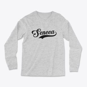 Seneca Nebraska Vintage Team Light Soft Long Sleeve T-Shirt