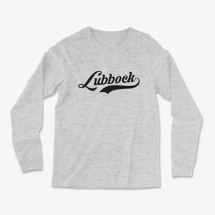 Lubbock Texas Vintage Team Light Soft Long Sleeve T-Shirt