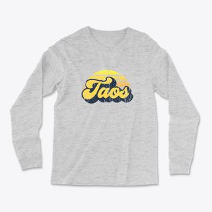 Taos New Mexico Sublime Sunset Light Soft Long Sleeve T-Shirt