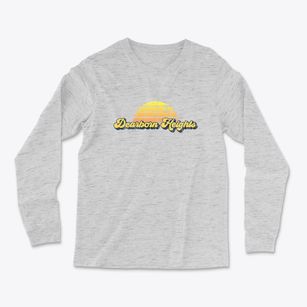 Dearborn Heights Michigan Sublime Sunset Light Soft Long Sleeve T-Shirt
