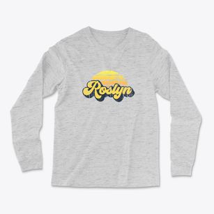 Roslyn New York Sublime Sunset Light Soft Long Sleeve T-Shirt