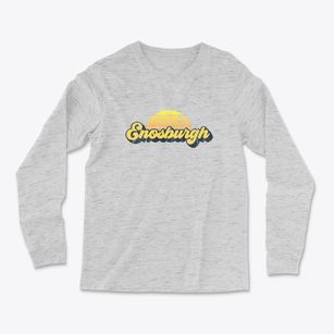 Enosburgh Vermont Sublime Sunset Light Soft Long Sleeve T-Shirt