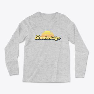Breckenridge Michigan Sublime Sunset Light Soft Long Sleeve T-Shirt