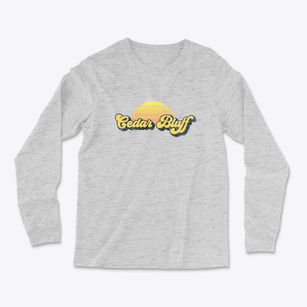 Cedar Bluff Virginia Sublime Sunset Light Soft Long Sleeve T-Shirt