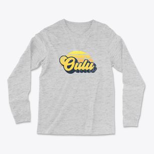 Oulu Wisconsin Sublime Sunset Light Soft Long Sleeve T-Shirt