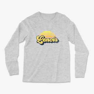 Lenoir North Carolina Sublime Sunset Light Soft Long Sleeve T-Shirt