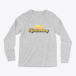 Harrisonburg Louisiana Sublime Sunset Light Soft Long Sleeve T-Shirt