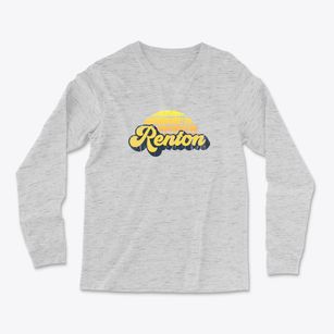 Renton Washington Sublime Sunset Light Soft Long Sleeve T-Shirt