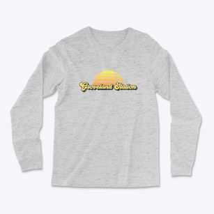 Groveland Station New York Sublime Sunset Light Soft Long Sleeve T-Shirt