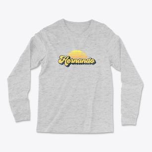 Hernando Mississippi Sublime Sunset Light Soft Long Sleeve T-Shirt