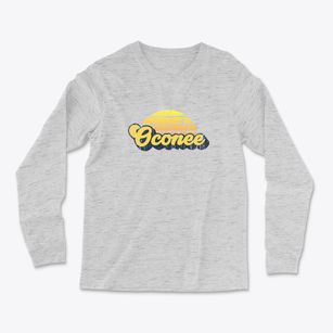 Oconee Illinois Sublime Sunset Light Soft Long Sleeve T-Shirt